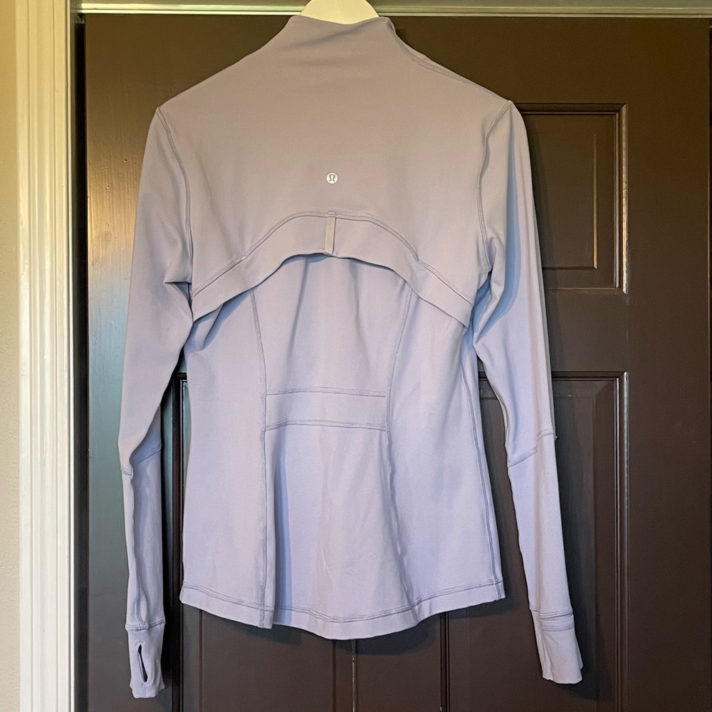 Lululemon Define Jacket Berry Mist Luon 10 blue purple - Picture 9 of 10
